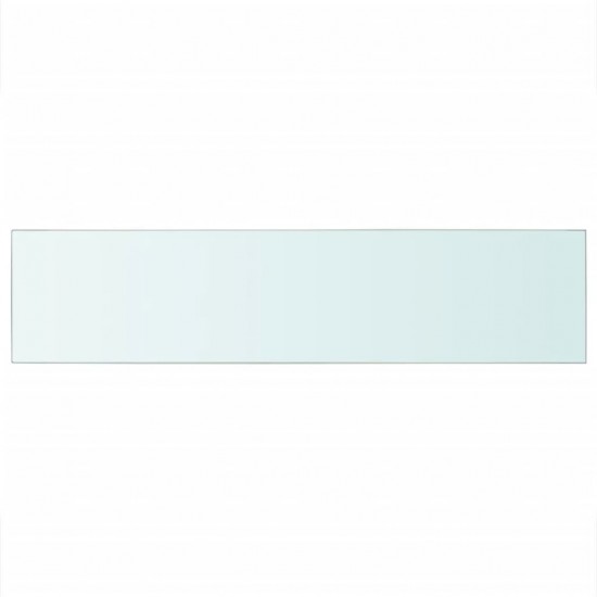 Lentynos, 2vnt., skaidrios, 110x25cm, stiklo plokštė (243850x2)