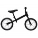 Balansinis dviratukas, juodos spalvos, 12 colių ratai