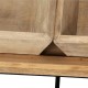 Kavos staliukas, masyvi mango mediena, 110x55x42 cm