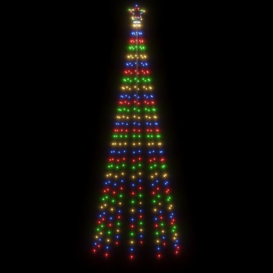 Kalėdų eglutė, 100x300cm, kūgio formos, 310 spalvotų LED