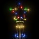Kalėdų eglutė, 100x300cm, kūgio formos, 310 spalvotų LED