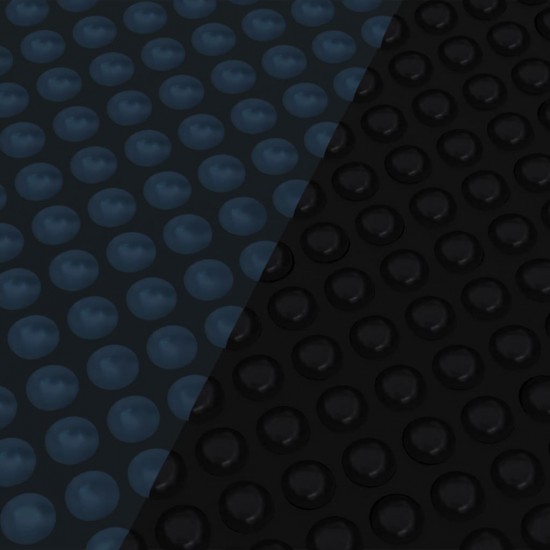Saulę sugerianti baseino plėvelė, juoda/mėlyna, 600x400cm, PE