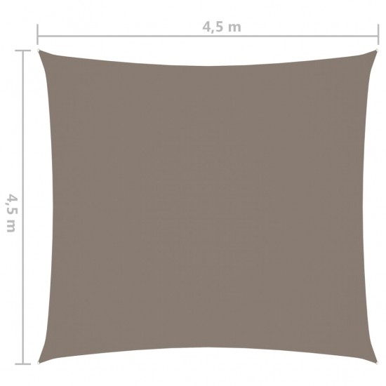 Uždanga nuo saulės, taupe, 4,5x4,5m, oksfordo audinys