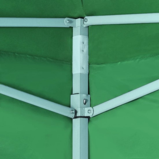 Išskleidžiama palapinė su 2 sienomis, žalia, 3x3 m