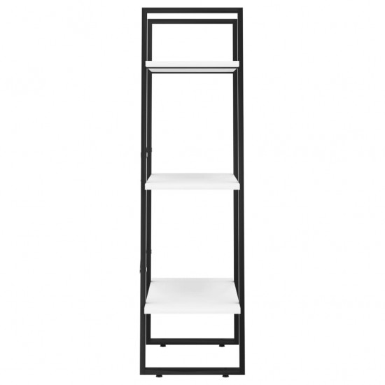 Sandėliavimo lentyna, baltos spalvos, 60x30x105cm, MDP