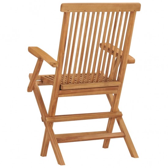 Sulankstomos sodo kėdės, 3vnt., tikmedžio medienos masyvas