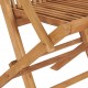 Sulankstomos sodo kėdės, 3vnt., tikmedžio medienos masyvas