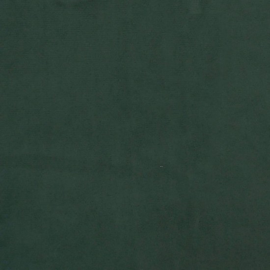 Spyruoklinis čiužinys, tamsiai žalias, 140x190x20cm, aksomas