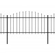 Sodo tvora su iečių viršug., juoda, (1,25-1,5)x5,1m, plienas