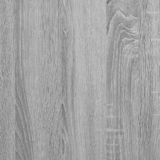 Rašomojo stalo lentyna, pilka ąžuolo, 60x45x60cm, mediena