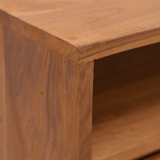 Konsolinis staliukas, 80x30x80cm, tikmedžio medienos masyvas