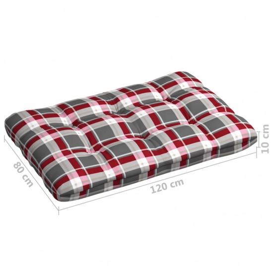 Palečių pagalvėlės, 2vnt., raudonos spalvos, audinys, languotos