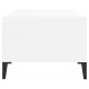 Kavos staliukas, baltas, 90x50x36,5cm, mediena, blizgus