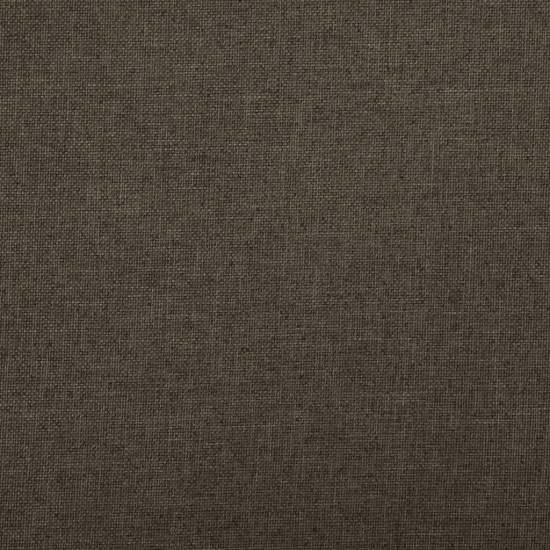 Sulankstoma taburetė-daiktadėžė, tamsiai ruda, dirbtinis linas
