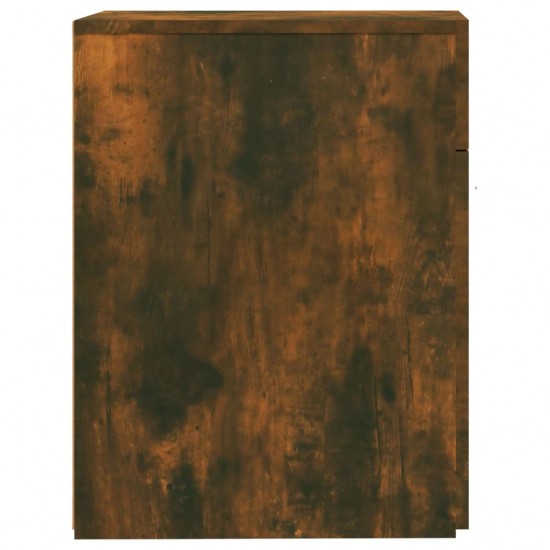 Vaistų spintelė, dūminio ąžuolo spalvos, 20x45,5x60cm, mediena