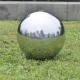 Baseino fontanas-sfera su LED, nerūd. plienas, 20 cm