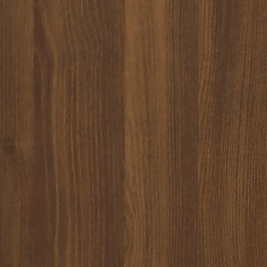 Apatinė spintelė su stalčiumi, ruda, 30x46x81,5cm, mediena