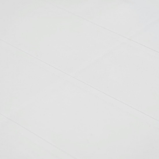 Sodo stalas, baltos sp., 79x79x72 cm, plastikas, rat. imit.