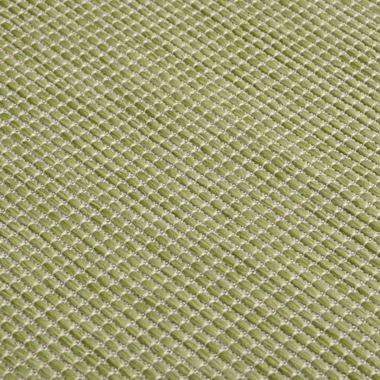 Lauko kilimėlis, žalios spalvos, 80x250cm, plokščio pynimo