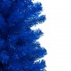 Dirbtinė Kalėdų eglutė su LED/žaisliukais, mėlyna, 210cm, PVC