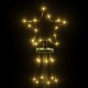 Kalėdų eglutė, 70x180cm, kūgio formos, 108 šiltos baltos LED