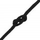 Valties virvė, visiškai juoda, 3mm, 50m, polipropilenas