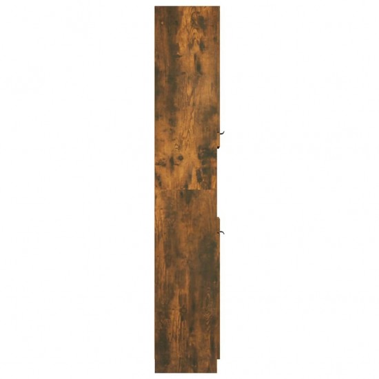 Vonios spintelė, dūminio ąžuolo, 32x34x188,5cm, mediena