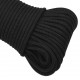 Valties virvė, visiškai juoda, 4mm, 500m, polipropilenas