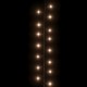 Smulkių LED lempučių girlianda, 13m, PVC, 400 šiltų baltų LED