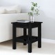 Kavos staliukas, juodas, 35x35x40cm, pušies medienos masyvas