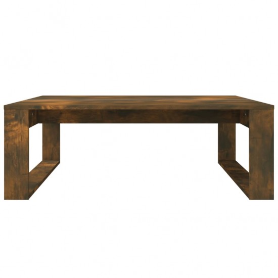 Kavos staliukas, dūminio ąžuolo, 100x100x35cm, apdirbta mediena