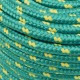 Valties virvė, žalios spalvos, 14mm, 250m, polipropilenas