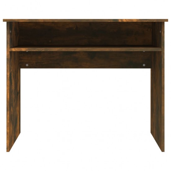 Rašomasis stalas, dūminio ąžuolo, 90x50x74cm, apdirbta mediena
