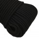Darbo virvė, juodos spalvos, 4mm, 25m, poliesteris
