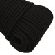 Darbo virvė, juodos spalvos, 4mm, 500m, poliesteris