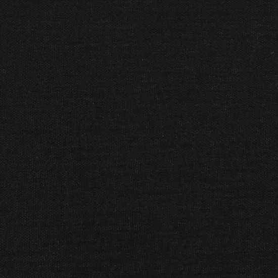 Lova su spyruoklėmis ir čiužiniu, juoda, 120x200 cm, audinys