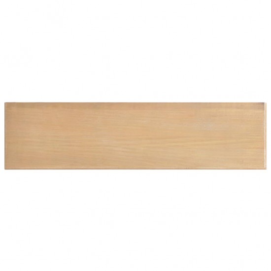 Konsolinis staliukas, pilkos spalvos, 120x30x76 cm, MDF