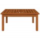 Sodo poilsio stalas, 63x63x30cm, akacijos medienos masyvas