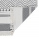 Kilimėlis, pilkos ir baltos spalvos, 120x180cm, medvilnė