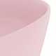 Prabangus praustuvas, matinis rožinis, 40x15cm, keramika
