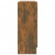 Vitrininė spintelė, dūminio ąžuolo, 82,5x30,5x80cm, mediena