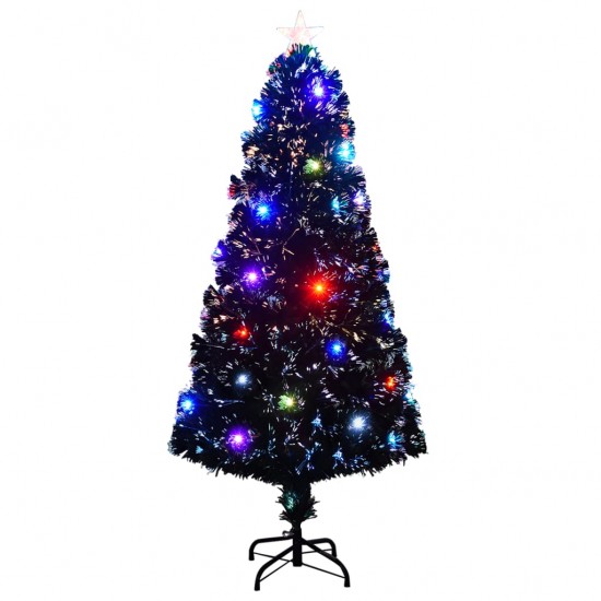 Dirbtinė kalėdinė eglutė su stovu, LED, 150 cm