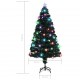 Dirbtinė kalėdinė eglutė su stovu, LED, 150 cm