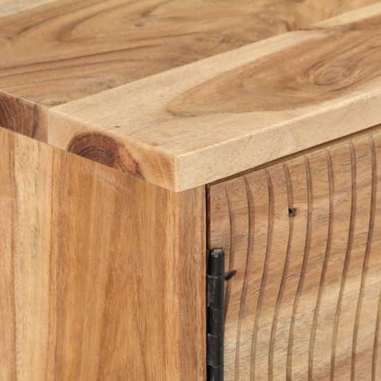 Šoninė spintelė, 115x35x75cm, akacijos medienos masyvas