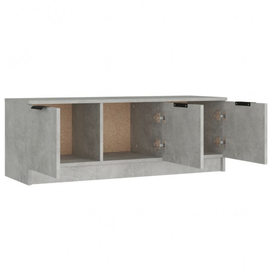 Televizoriaus spintelė, betono pilka, 102x35x36,5cm, mediena