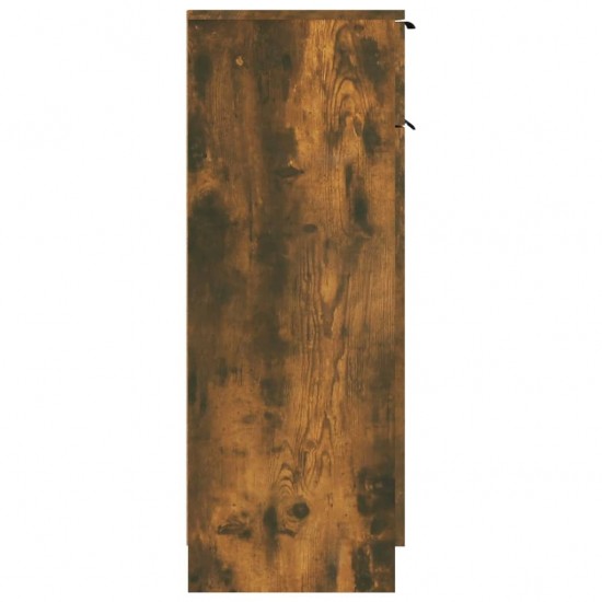 Vonios spintelė, dūminio ąžuolo, 32x34x90cm, apdirbta mediena