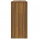Konsolinis staliukas, rudos ąžuolo spalvos, 100x35x76,5cm, MDP