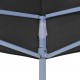 Proginės palapinės stogas, juodos spalvos, 4x3m, 270 g/m²