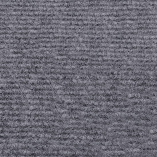 Parodų kilimas, pilkos spalvos, 1,2x15m, stulpelių dizaino
