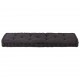 Paletės/grindų pagalvėlė, juodos spalvos, 120x40x7cm, medvilnė